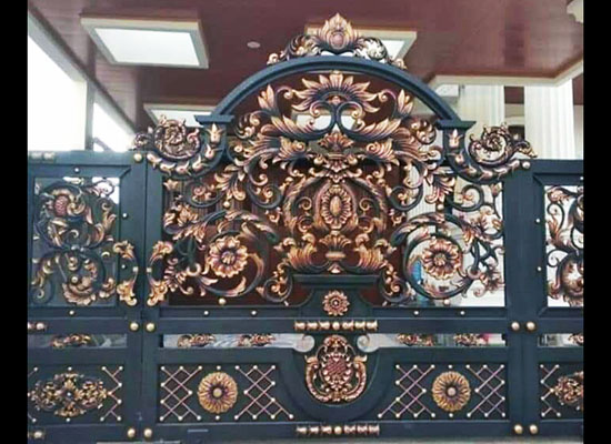 Pagar Klasik Palembang, Bengkel las Kharisma Baja, Jasa konstruksi dan bangunan. bengkel las, kharisma baja, pagar baja, pagar klasik, pagar balkon, reling tangga, tralis, baja ringan