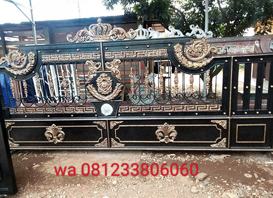 Pagar Klasik Palembang, Bengkel las Kharisma Baja, Jasa konstruksi dan bangunan. bengkel las, kharisma baja, pagar baja, pagar klasik, pagar balkon, reling tangga, tralis, baja ringan