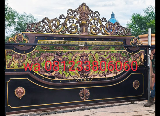 Pagar Klasik Palembang, Bengkel las Kharisma Baja, Jasa konstruksi dan bangunan. bengkel las, kharisma baja, pagar baja, pagar klasik, pagar balkon, reling tangga, tralis, baja ringan