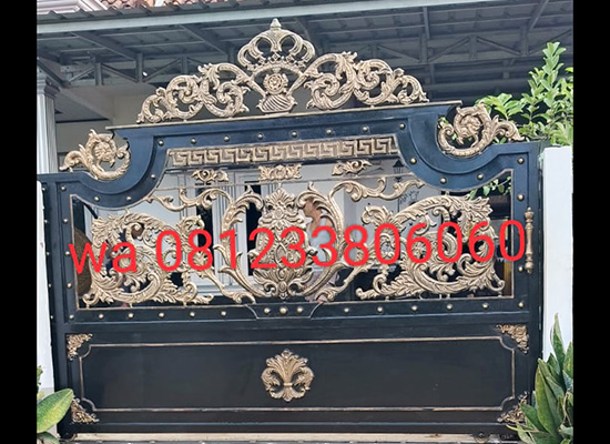 Pagar Klasik Palembang, Bengkel las Kharisma Baja, Jasa konstruksi dan bangunan. bengkel las, kharisma baja, pagar baja, pagar klasik, pagar balkon, reling tangga, tralis, baja ringan