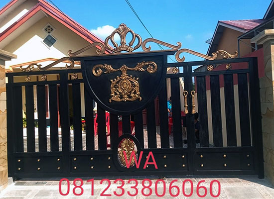 Pagar Klasik Palembang, Bengkel las Kharisma Baja, Jasa konstruksi dan bangunan. bengkel las, kharisma baja, pagar baja, pagar klasik, pagar balkon, reling tangga, tralis, baja ringan